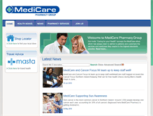 Tablet Screenshot of medicare-group.com